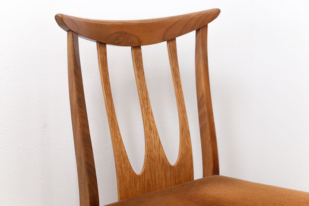 北欧ビンテージ家具　G-PLAN(ジープラン)ダイニングチェア1脚(2)(椅子、イス)