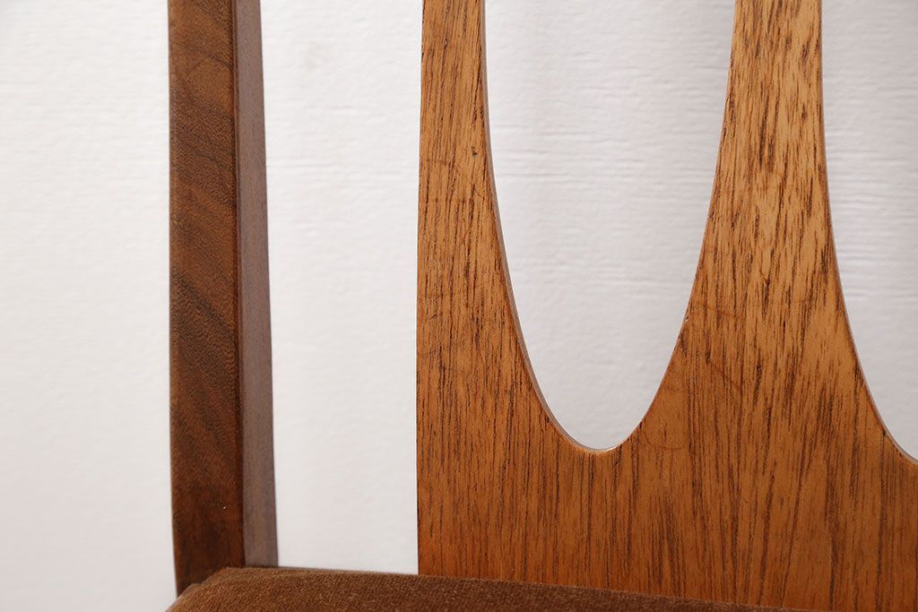 北欧ビンテージ家具　G-PLAN(ジープラン)ダイニングチェア1脚(2)(椅子、イス)