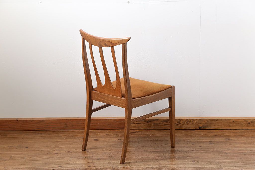 北欧ビンテージ家具　G-PLAN(ジープラン)ダイニングチェア1脚(2)(椅子、イス)