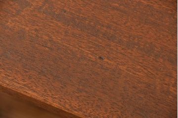 レトロ家具　アンティーク 天板一枚板!古材を使ったレトロなスクエア型センターテーブル(小)(1)