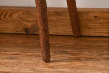 レトロ家具　昭和レトロ 天板一枚板!古材を使ったレトロなスクエア型アンティークセンターテーブル
