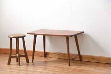 ラフジュ工房オリジナル　天板一枚板!古材を使ったセンターテーブル
