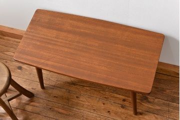 ラフジュ工房オリジナル　天板一枚板!古材を使ったセンターテーブル