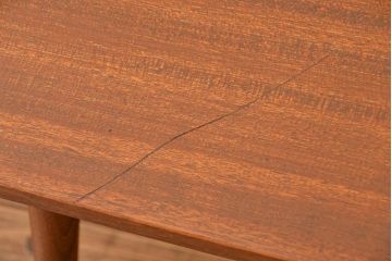 ラフジュ工房オリジナル　天板一枚板!古材を使ったセンターテーブル