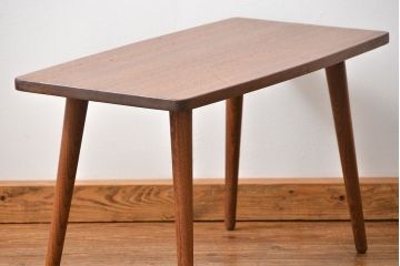 ラフジュ工房オリジナル　天板一枚板!古材を使ったセンターテーブル