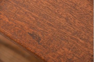 アンティーク家具　アンティーク 天板一枚板!古材を使った緩やかな曲線のセンターテーブル(大)(1)