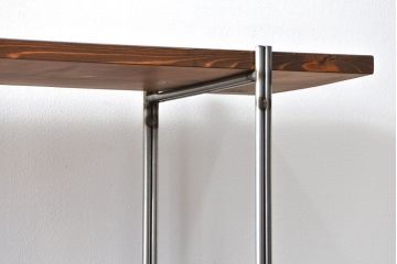 ラフジュオリジナル　アイアンの薄型飾り棚【小】(1)(陳列棚、アイアンラック)