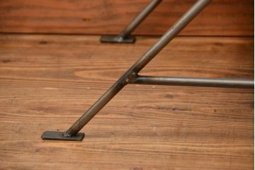 ラフジュオリジナル　アイアンの薄型飾り棚【小】(2)(陳列棚、アイアンラック)