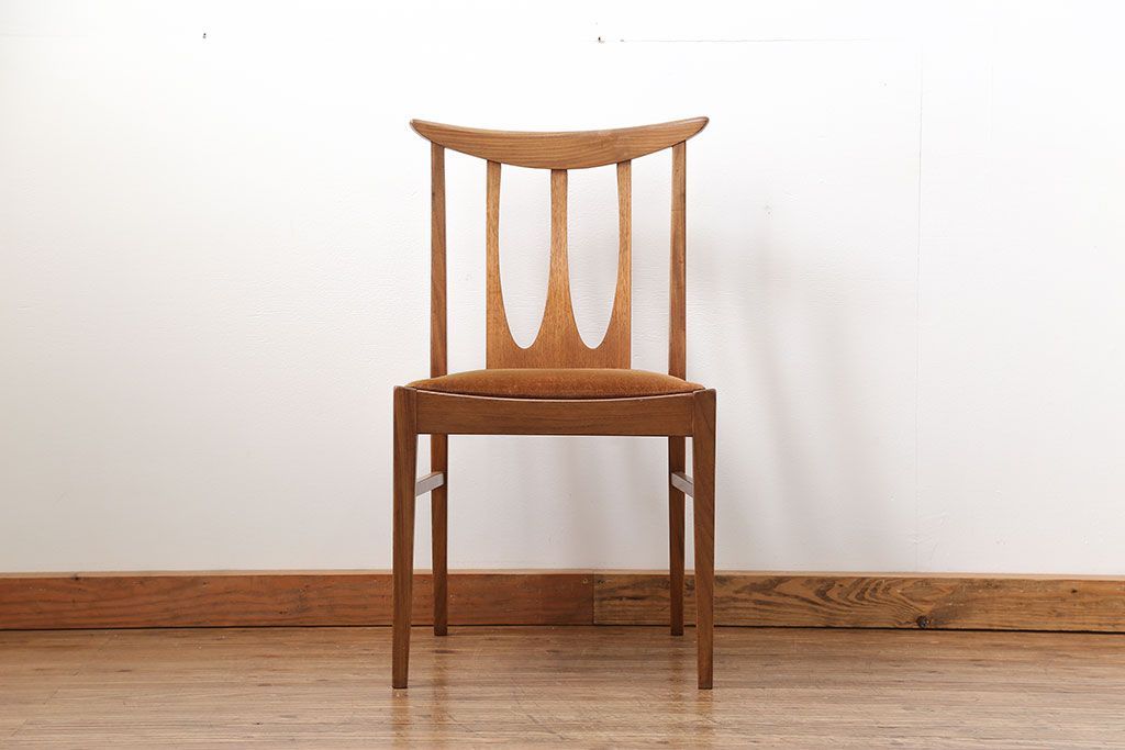 北欧ビンテージ家具　G-PLAN(ジープラン)ダイニングチェア1脚(3)(椅子、イス)