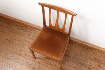 北欧ビンテージ家具　G-PLAN(ジープラン)ダイニングチェア1脚(4)(椅子、イス)