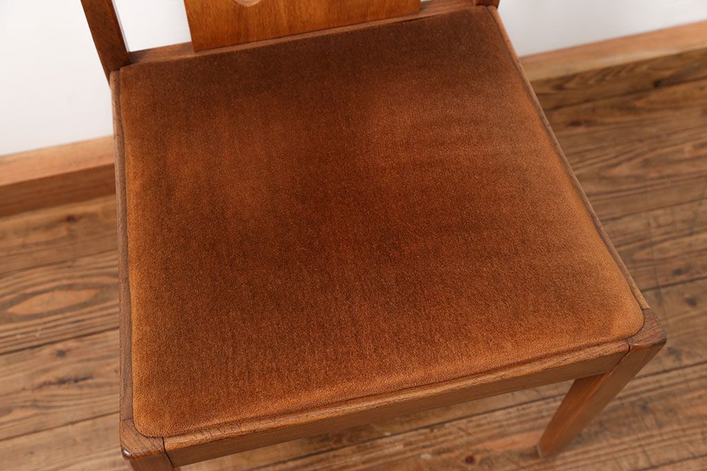 北欧ビンテージ家具　G-PLAN(ジープラン)ダイニングチェア1脚(4)(椅子、イス)