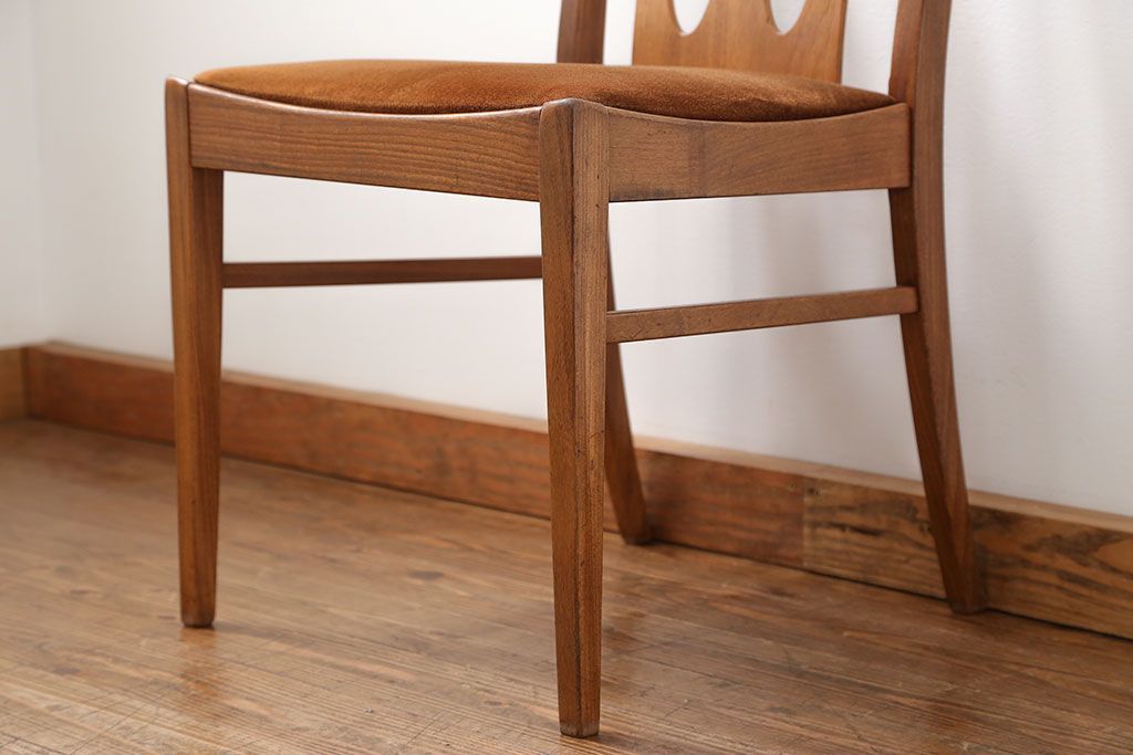 北欧ビンテージ家具　G-PLAN(ジープラン)ダイニングチェア1脚(4)(椅子、イス)