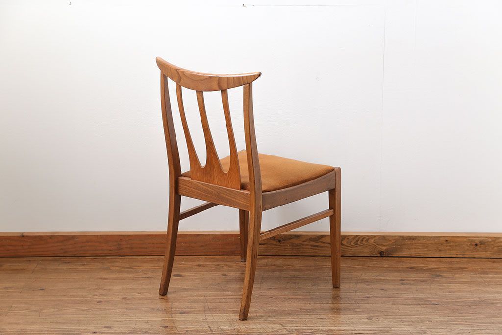 北欧ビンテージ家具　G-PLAN(ジープラン)ダイニングチェア1脚(4)(椅子、イス)