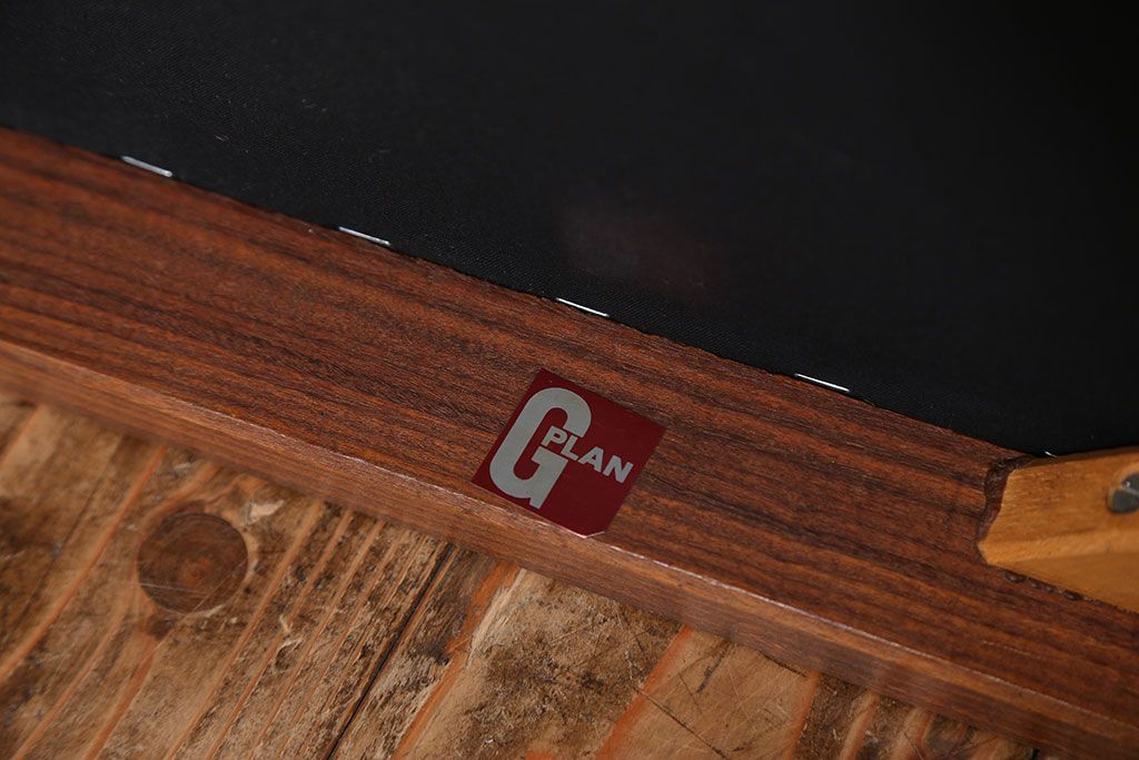 北欧ビンテージ家具　G-PLAN(ジープラン)ダイニングチェア1脚(4)(椅子、イス)