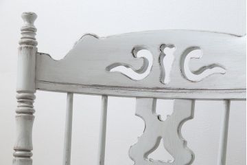 ヴィンテージ家具　アンティークペイント　飛騨産業キツツキマーク ビンテージロッキングチェア(椅子、イス)
