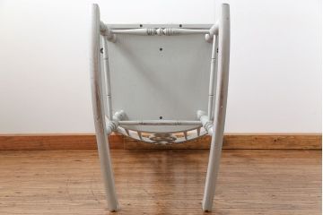 ヴィンテージ家具　アンティークペイント　飛騨産業キツツキマーク ビンテージロッキングチェア(椅子、イス)