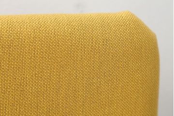 レトロ家具　昭和レトロ ファブリック座面の鉄脚チェア2脚セット(1)(イス、椅子)