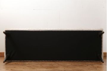 レトロ家具　1960年代　座面張り替え済み レトロなベンチソファ(椅子、イス)