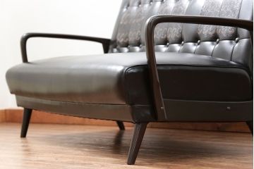 1960年代 美品 ミッドセンチュリー レトロな3Pソファ