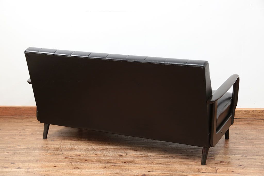 1960年代 美品 ミッドセンチュリー レトロな3Pソファ