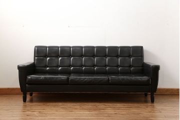 レトロ家具　1960〜70年代  レトロな3Pソファ