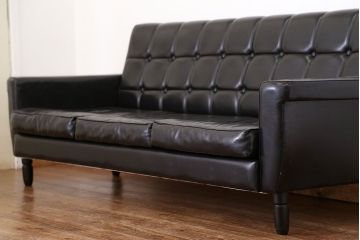 レトロ家具　1960〜70年代  レトロな3Pソファ