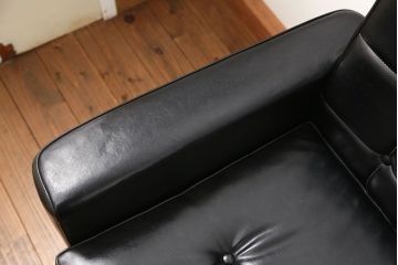 レトロ家具　1960〜70年代  レトロな3Pソファ