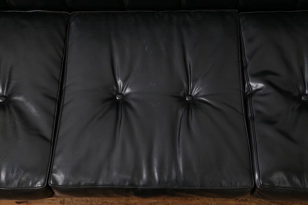 レトロ家具　1960〜70年代  レトロな3Pソファ