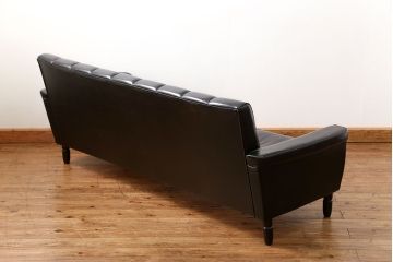 レトロ家具　1960〜70年代  レトロな3Pソファ
