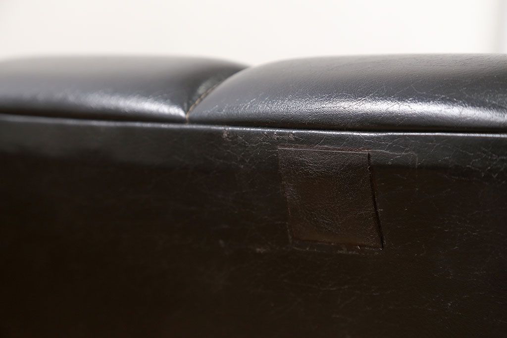 レトロ家具　1960〜70年代  レトロな3Pソファ