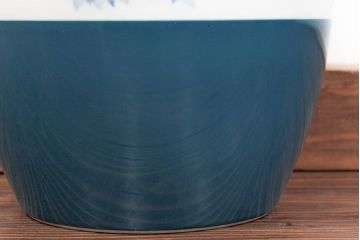 アンティーク雑貨　昭和初期!オールドノリタケ ブルーローズ 火鉢