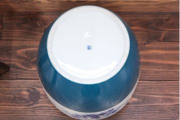アンティーク雑貨　昭和初期!オールドノリタケ ブルーローズ 火鉢