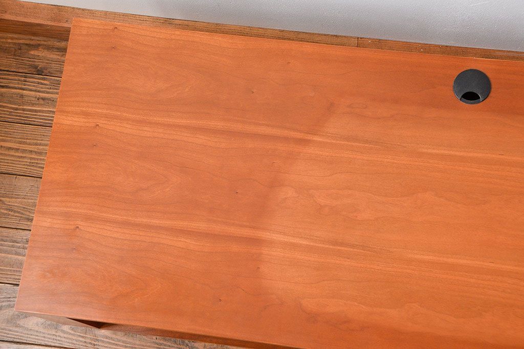 中古　インテリアショップ　リアルスタイル製(Real Style)チェリー材テレビボード(TVボード、ローボード)