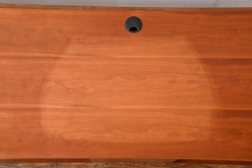 中古　インテリアショップ　リアルスタイル製(Real Style)チェリー材テレビボード(TVボード、ローボード)