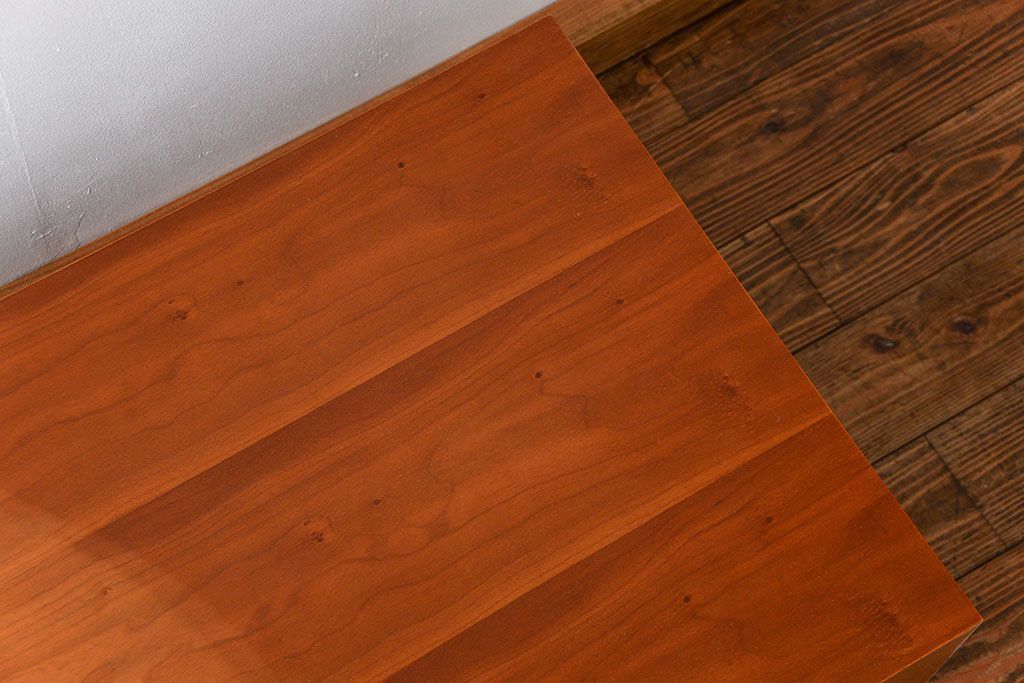 中古　インテリアショップ　リアルスタイル製(Real Style)チェリー材テレビボード(TVボード、ローボード)