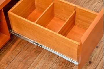 中古　インテリアショップ　リアルスタイル製(Real Style)チェリー材テレビボード(TVボード、ローボード)