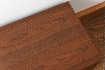 中古 広松木工製 ウォールナットテレビボード 定価11万円 (TVボード、ローボード)