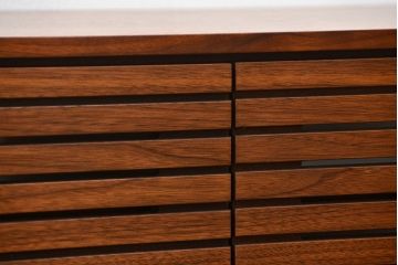 中古 広松木工製 ウォールナットテレビボード 定価11万円 (TVボード、ローボード)