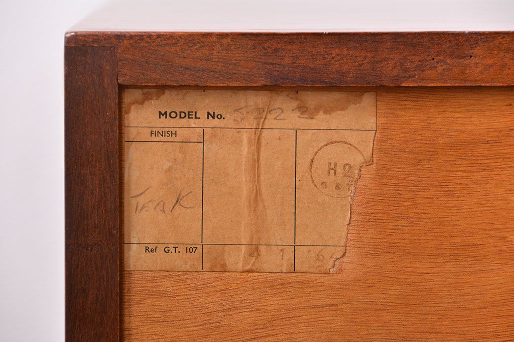 北欧家具 ビンテージ　チーク材　サイドボード(リビングボード)