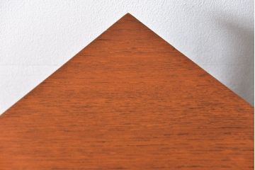 北欧家具 ビンテージ　チーク材　コーナーキャビネット(収納棚)