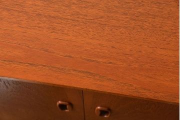 北欧家具 ビンテージ　チーク材　コーナーキャビネット(収納棚)