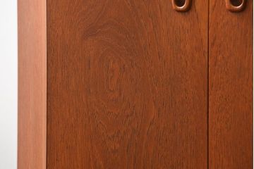 北欧家具 ビンテージ　チーク材　コーナーキャビネット(収納棚)