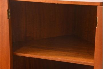 北欧家具 ビンテージ　チーク材　コーナーキャビネット(収納棚)