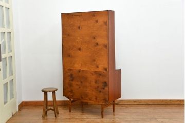 中古　北欧デザイン チーク材ブックシェルフ(オープンラック、本棚)