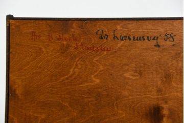 中古　北欧デザイン チーク材ブックシェルフ(オープンラック、本棚)