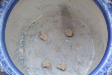 アンティーク雑貨　大正〜昭和初期!　図柄の美しい瀬戸火鉢