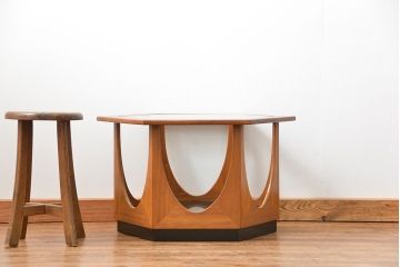 北欧家具 ビンテージ　G-PLAN(ジープラン)ヘキサゴンセンターテーブル(コーヒーテーブル)