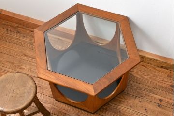 北欧家具 ビンテージ　G-PLAN(ジープラン)ヘキサゴンセンターテーブル(コーヒーテーブル)