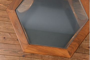 北欧家具 ビンテージ　G-PLAN(ジープラン)ヘキサゴンセンターテーブル(コーヒーテーブル)