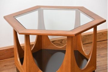 北欧家具 ビンテージ　G-PLAN(ジープラン)ヘキサゴンセンターテーブル(コーヒーテーブル)